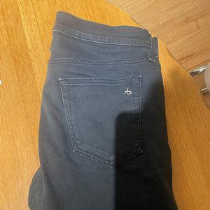 Rag & Bone Black Fit 1 Jeans